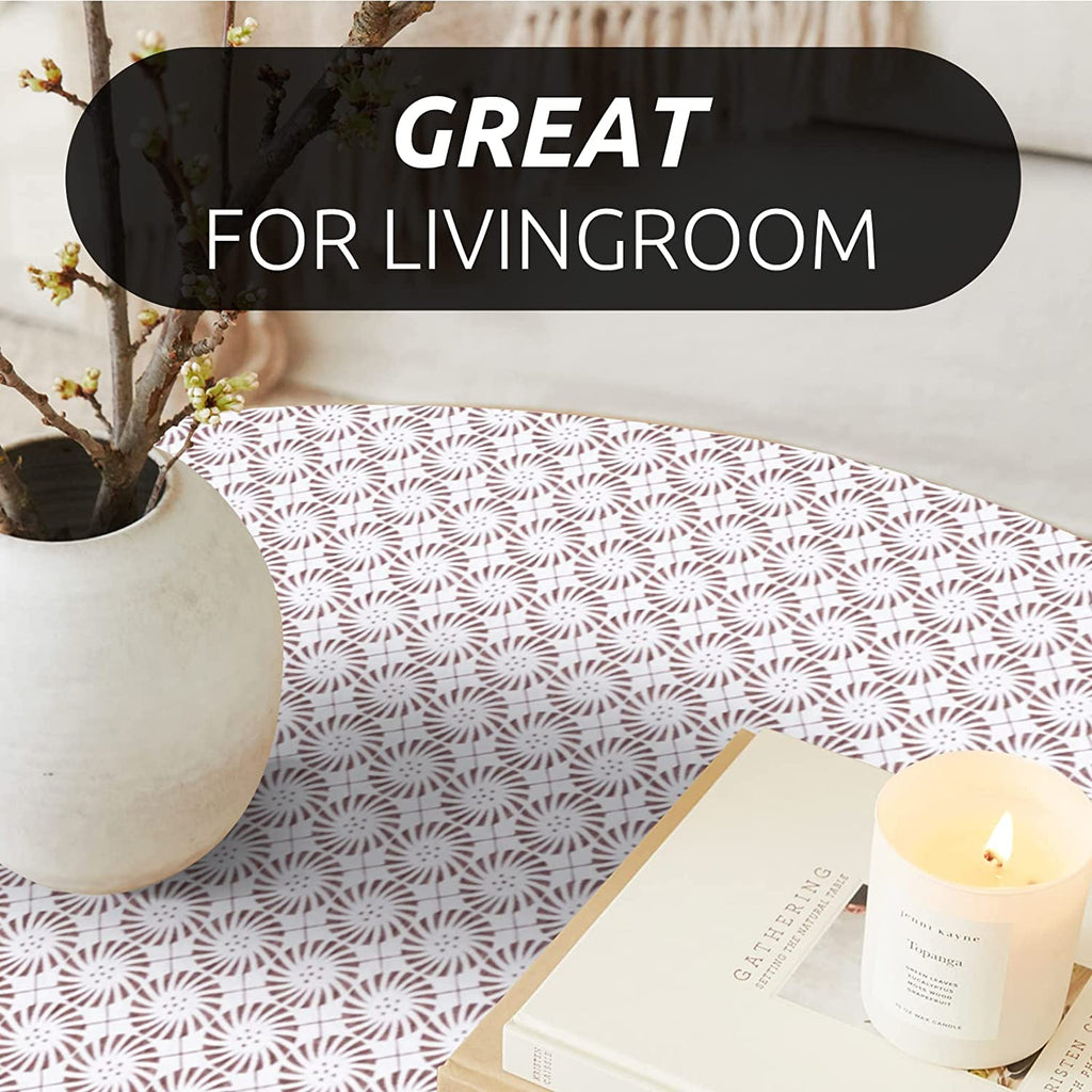 RAY STAR Tiny Flora Design Grip Shelf Liner Non Adhesive