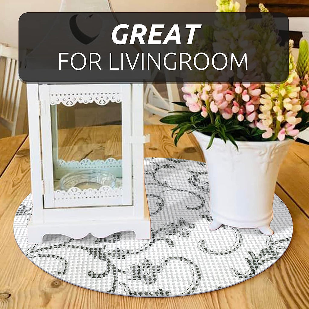 RAY STAR Flora Grip Drawer and Shelf Liner, Strong Grip, Non Adhesive Easiest Installment