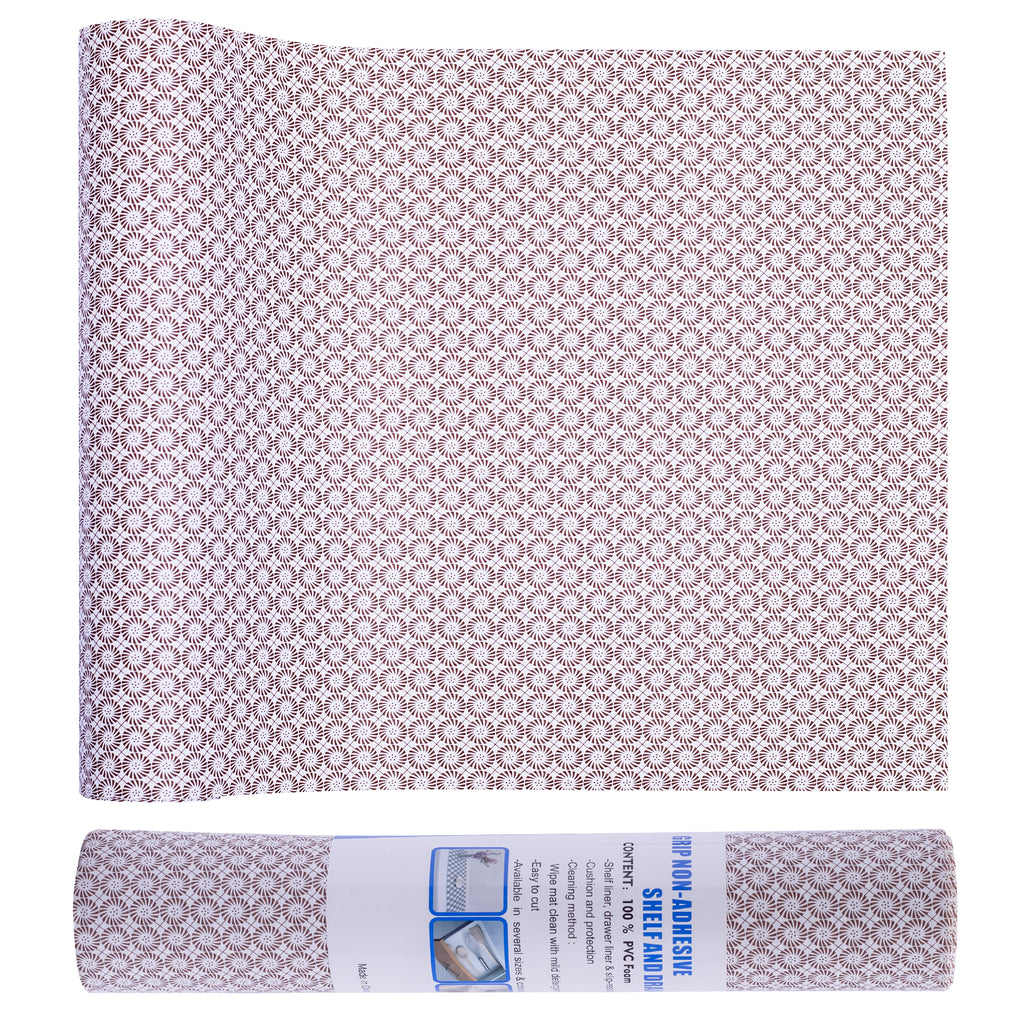 RAY STAR Tiny Flora Design Grip Shelf Liner Non Adhesive