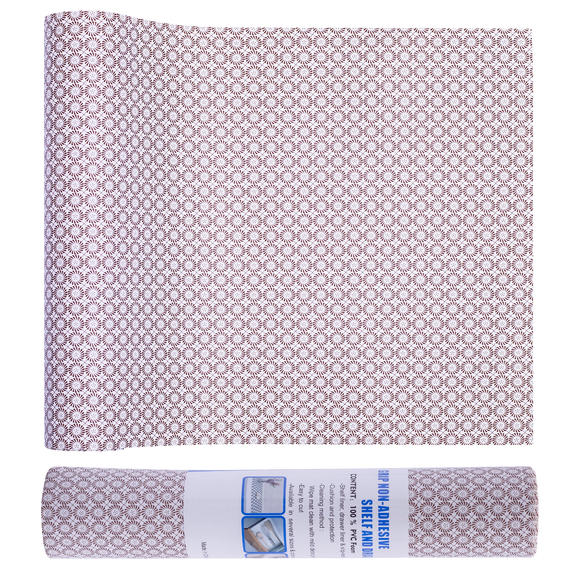 RAY STAR Tiny Flora Design Grip Shelf Liner Non Adhesive
