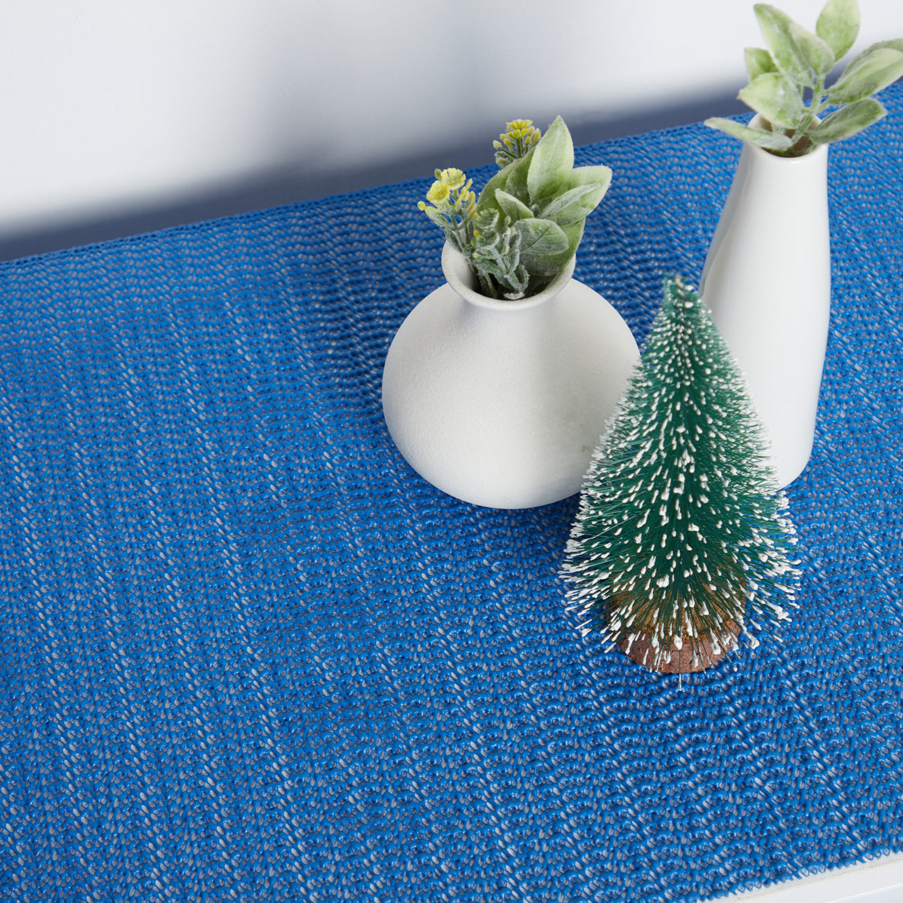 RAY STAR Blue Drawer and Shelf Liner, Strong Grip, Non Adhesive Easiest Install Mat, for Kitchen Cabinets, Drawers, Cupboards and Bathroom Shelves