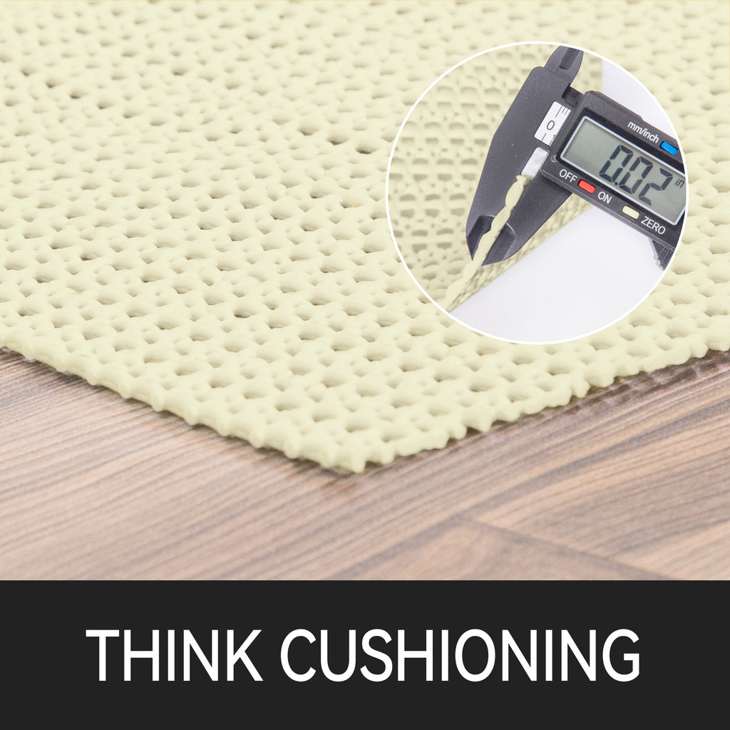 Non-Slip Rug Pad Gripper J Type Yellow