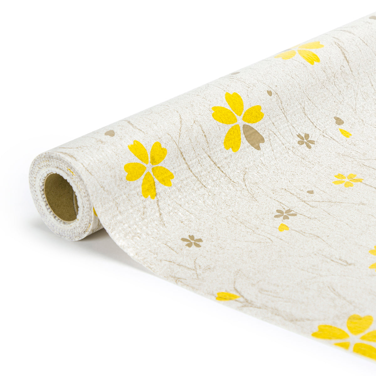 RAY STAR Grip Shelf Liner Non Adhesive, Easy Clean Kitchen Drawer, Cabinet, Cupboard Dresser Protector Cover（Yellow pattern)