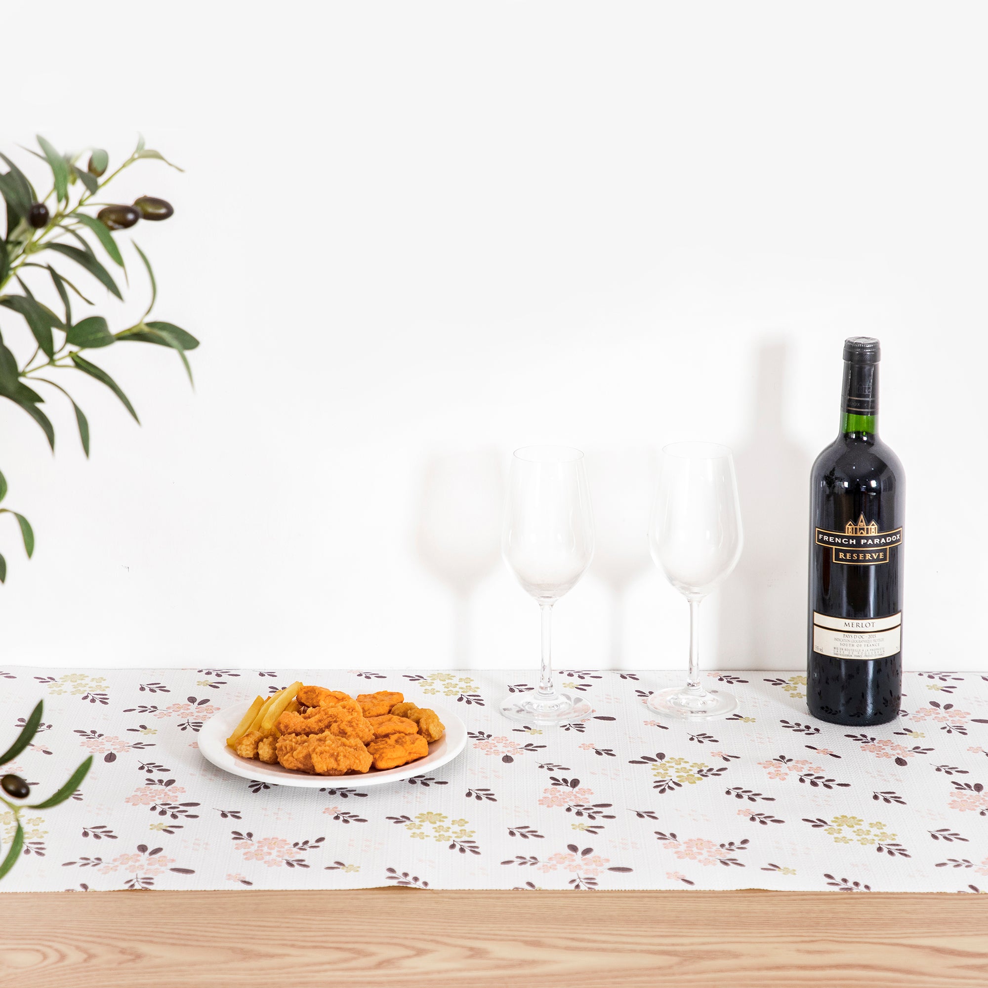 RAY STAR Purple Flower Design Grip Shelf Liner Non Adhesive, Strong Grip Bottom, Easy Clean Kitchen Drawer, Cabinet, Cupboard Dresser Protector Cover, Non Slip Mat