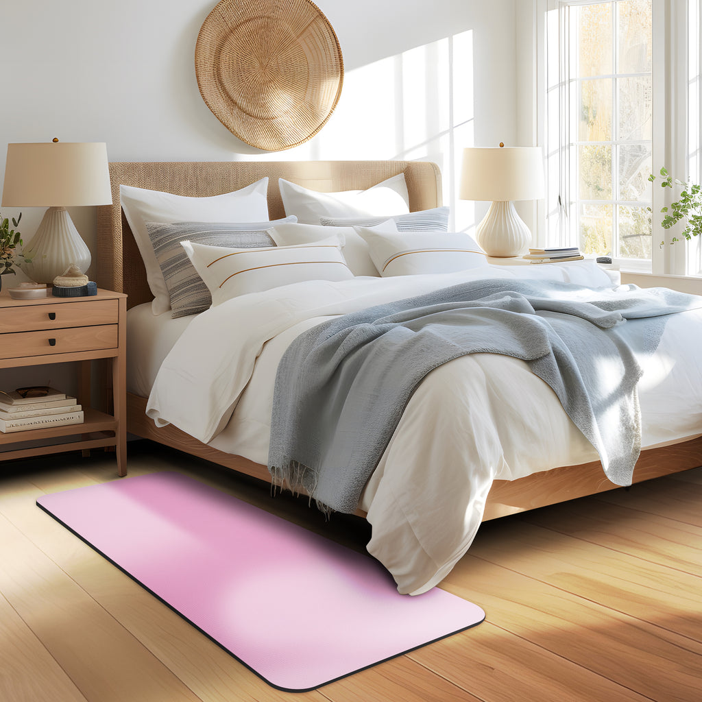 RAY STAR Pink Non-slip Vinyl Rugs High Density Cushion Extra Comfort