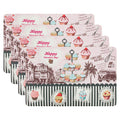 RAY STAR Set of 4 Foam Placemat Vintage Cupcake Valentine's Day