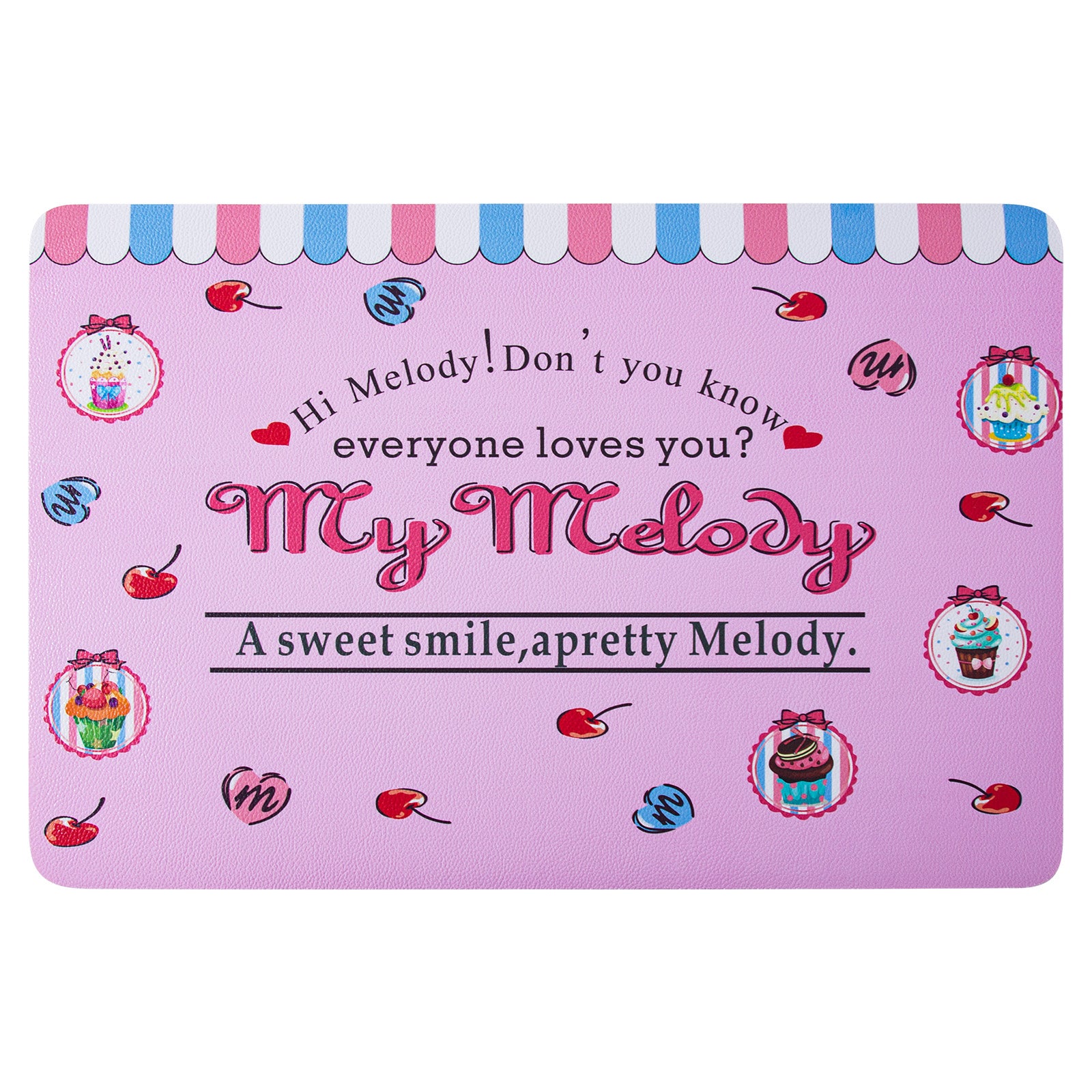 RAY STAR Set of 4 Foam Placemat Inspired Accent for Fans & Cute Home Decor Lovers