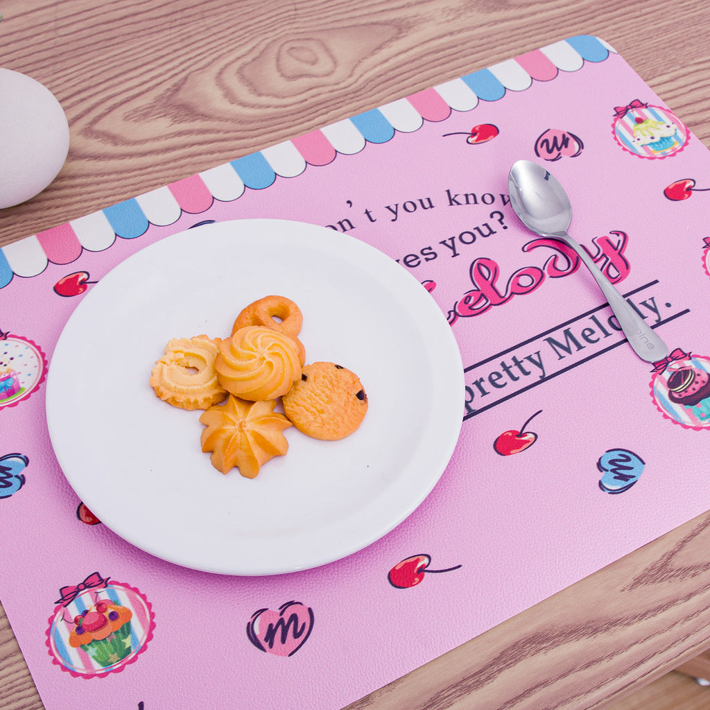 RAY STAR Set of 4 Foam Placemat Inspired Accent for Fans & Cute Home Decor Lovers