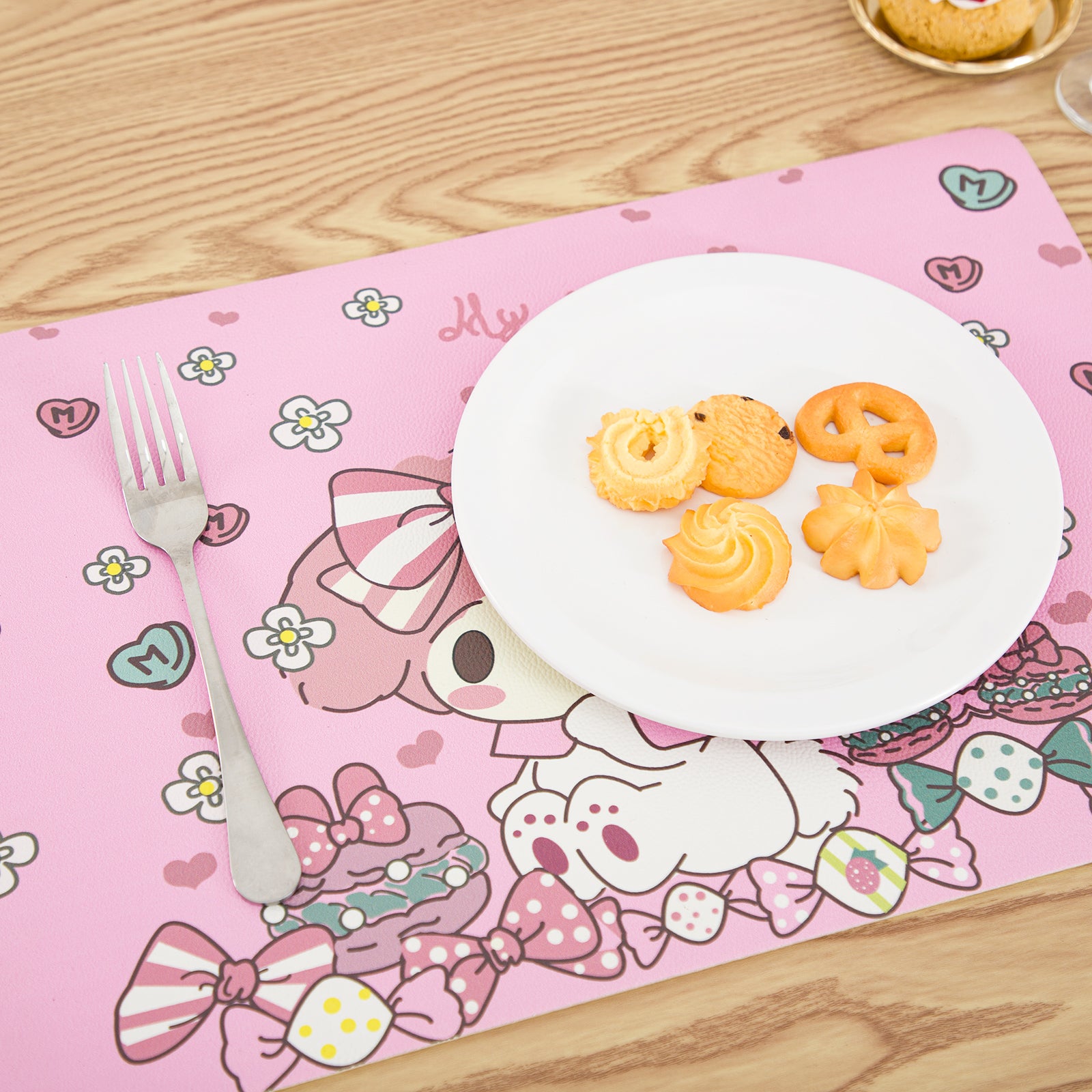 RAY STAR Set of 4 Foam Placemat Melody Kawaii Foam Placemats Set of 4