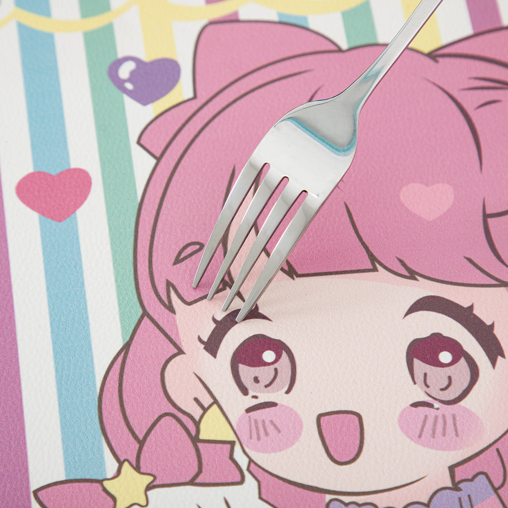 RAY STAR Set of 4 Foam Placemat Memory Cute Fairycore Table Decor for Teens & Cute Aesthetic Lovers
