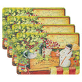 RAY STAR Set of 4 Foam Placemat Vintage Christmas Sweet Season