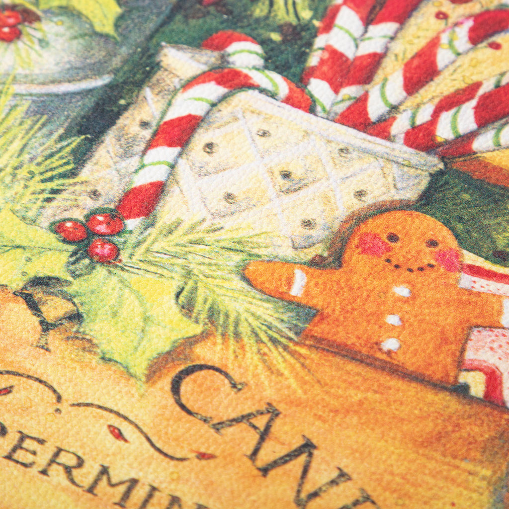 RAY STAR Set of 4 Foam Placemat Vintage Christmas Sweet Season