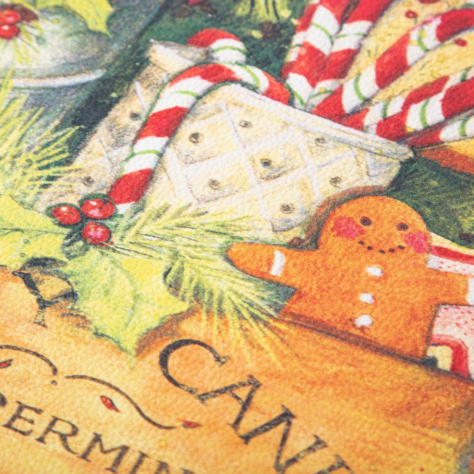 RAY STAR Set of 4 Foam Placemat Vintage Christmas Sweet Season