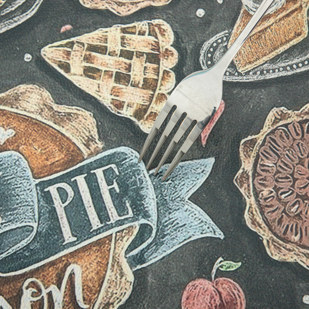 RAY STAR Set of 4 Foam Placemat Happy Pie Season