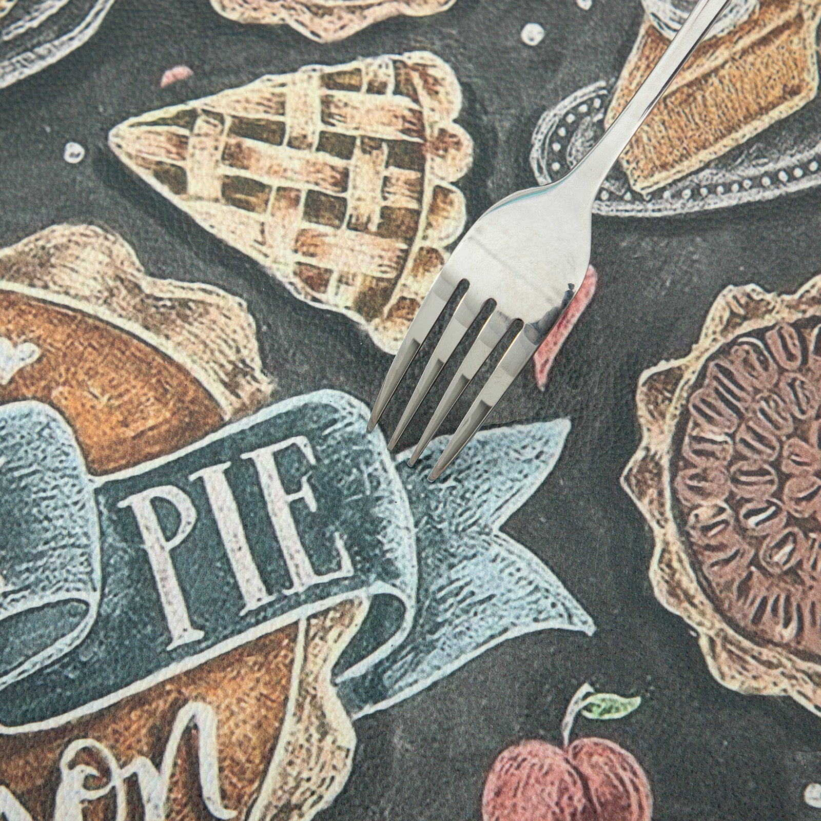 RAY STAR Set of 4 Foam Placemat Happy Pie Season
