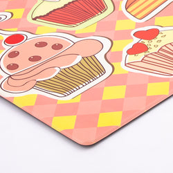 Vinyl Foam Kitchen Mat with Ice Cream Design
