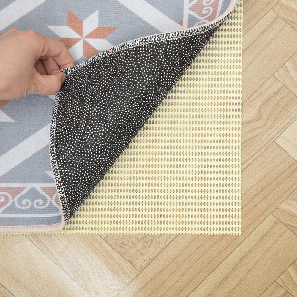 Non-Slip Rug Pad H Type Beige