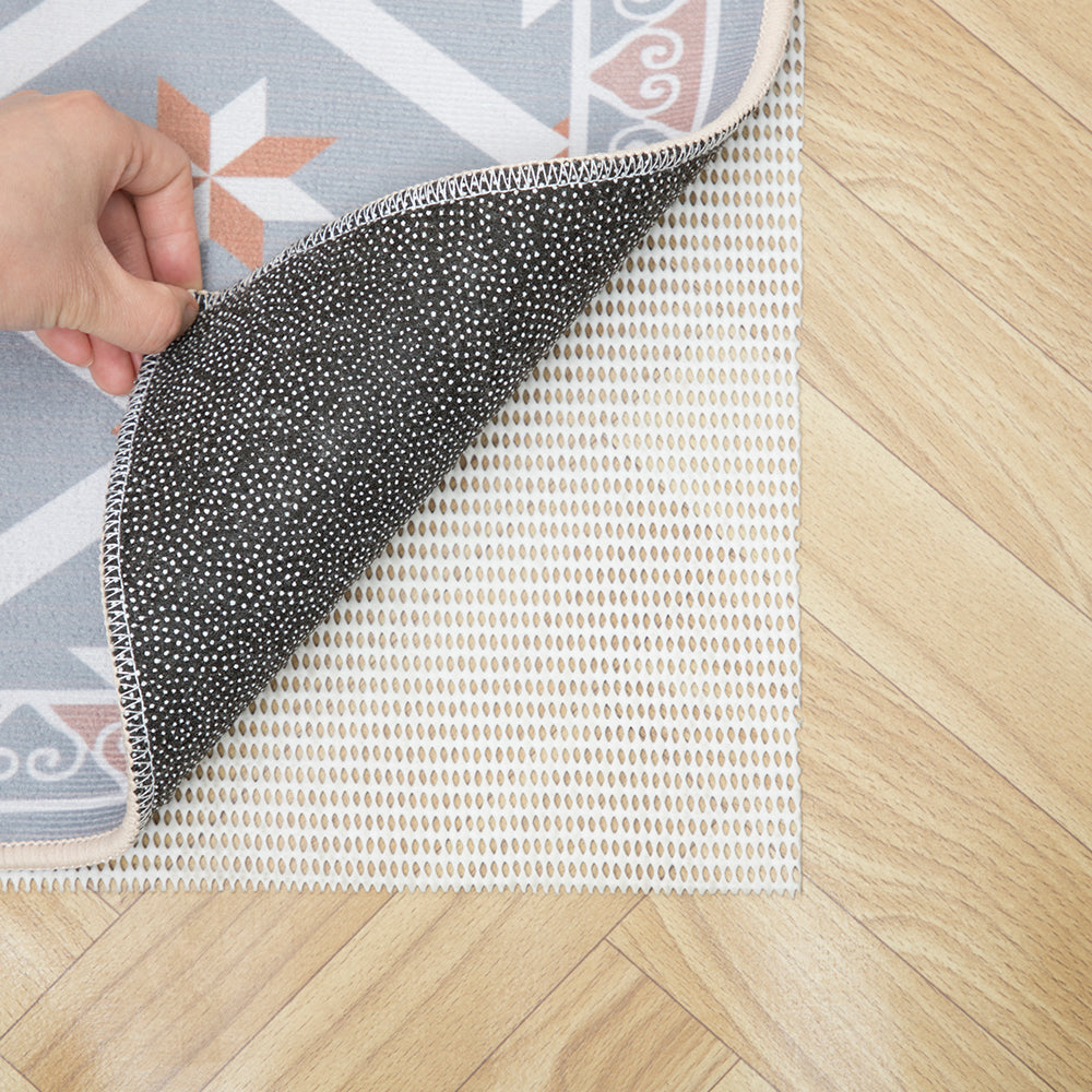 Non-Slip Rug Pad H Type White