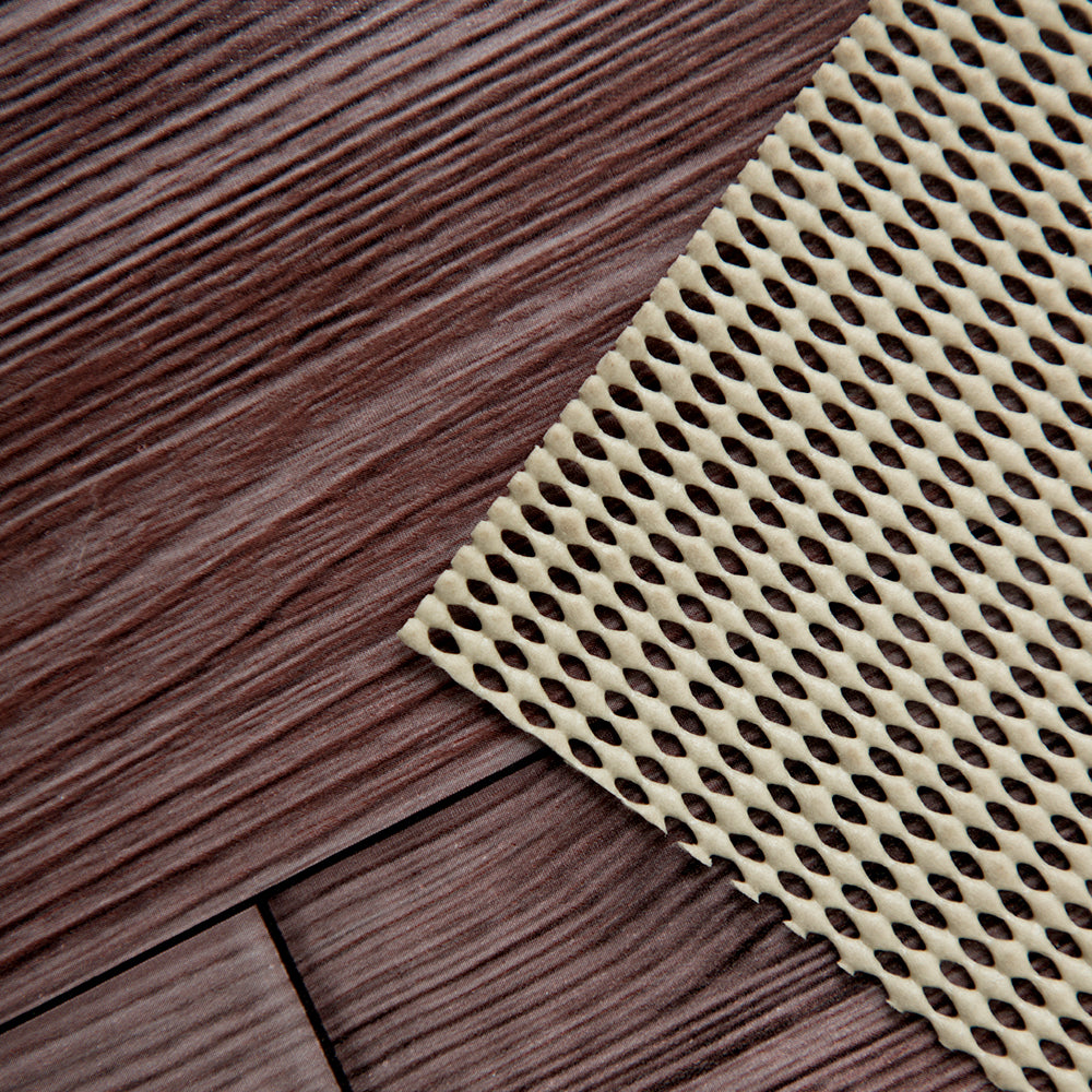 Non-Slip Rug Pad H Type Brown