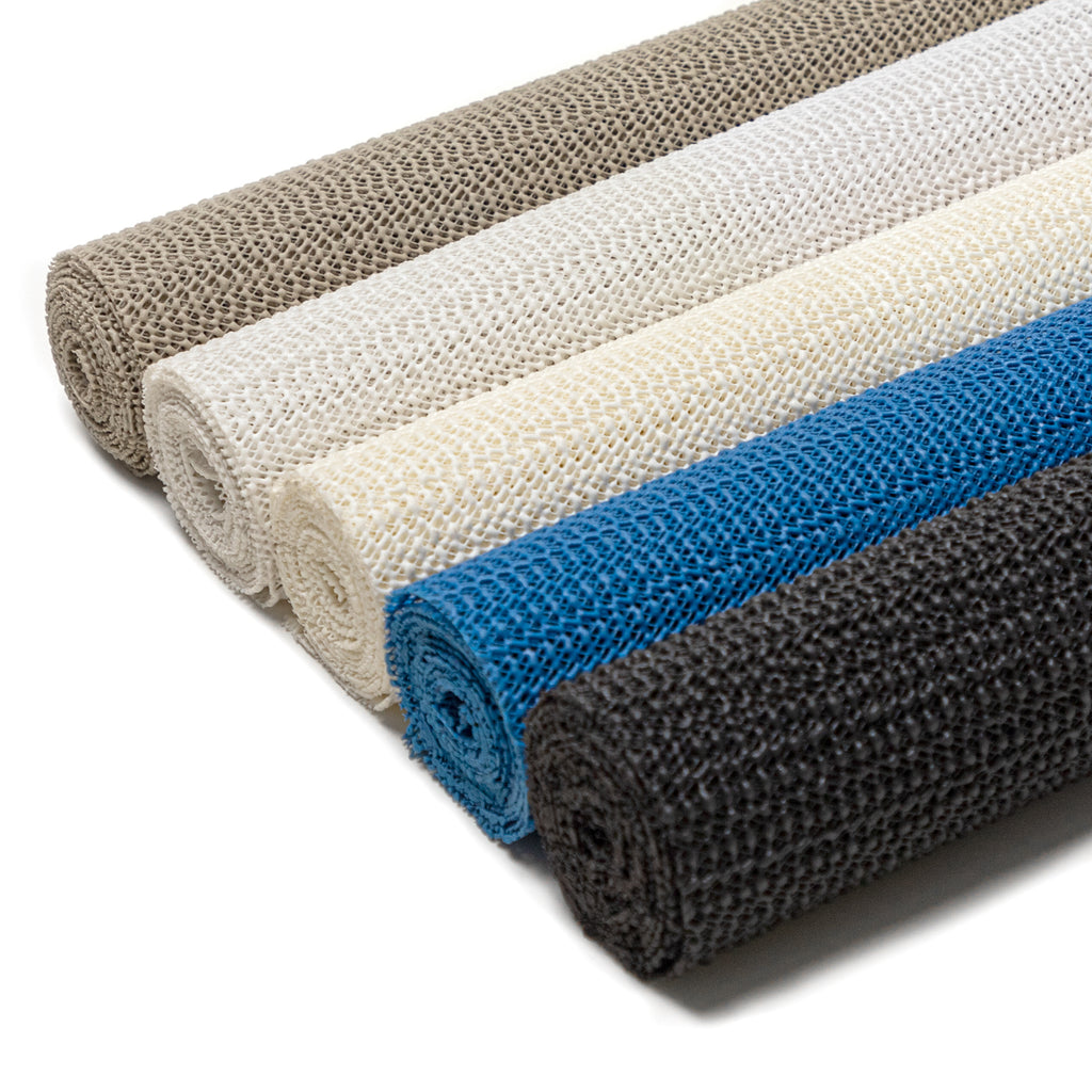 RAY STAR Black Drawer and Shelf Liner, Strong Grip, Non Adhesive Easiest Install Mat, for Kitchen Cabinets, Drawers, Cupboards and Bathroom Shelves