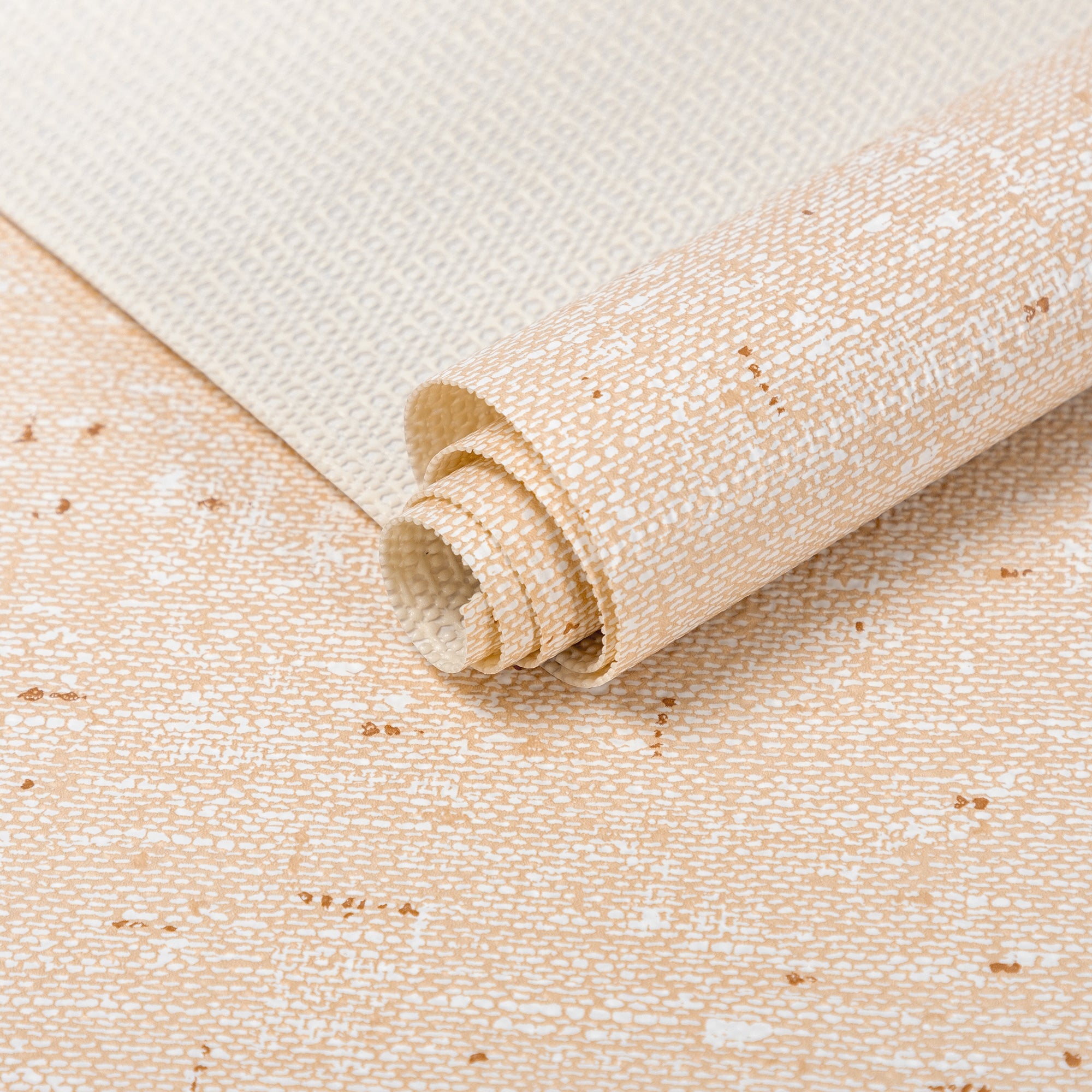 RAY STAR Grip Shelf Liner Non Adhesive, Easy Clean Kitchen Drawer, Cabinet, Cupboard Dresser Protector Cover（Champagne colored dots)