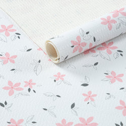 RAY STAR Shelf Liner for Kitchen Cabinets, Drawer Liner for Dresser Non-Slip Bathroom, Non-Adhesive Cabinet Liner Washable (Pink Lily)
