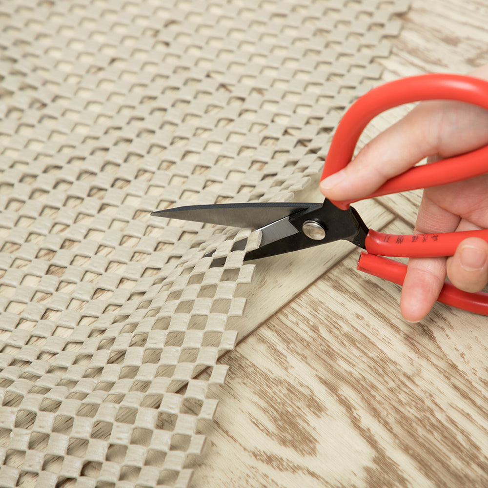 Non-Slip Rug Pad Gripper R Type Grip Light Brown