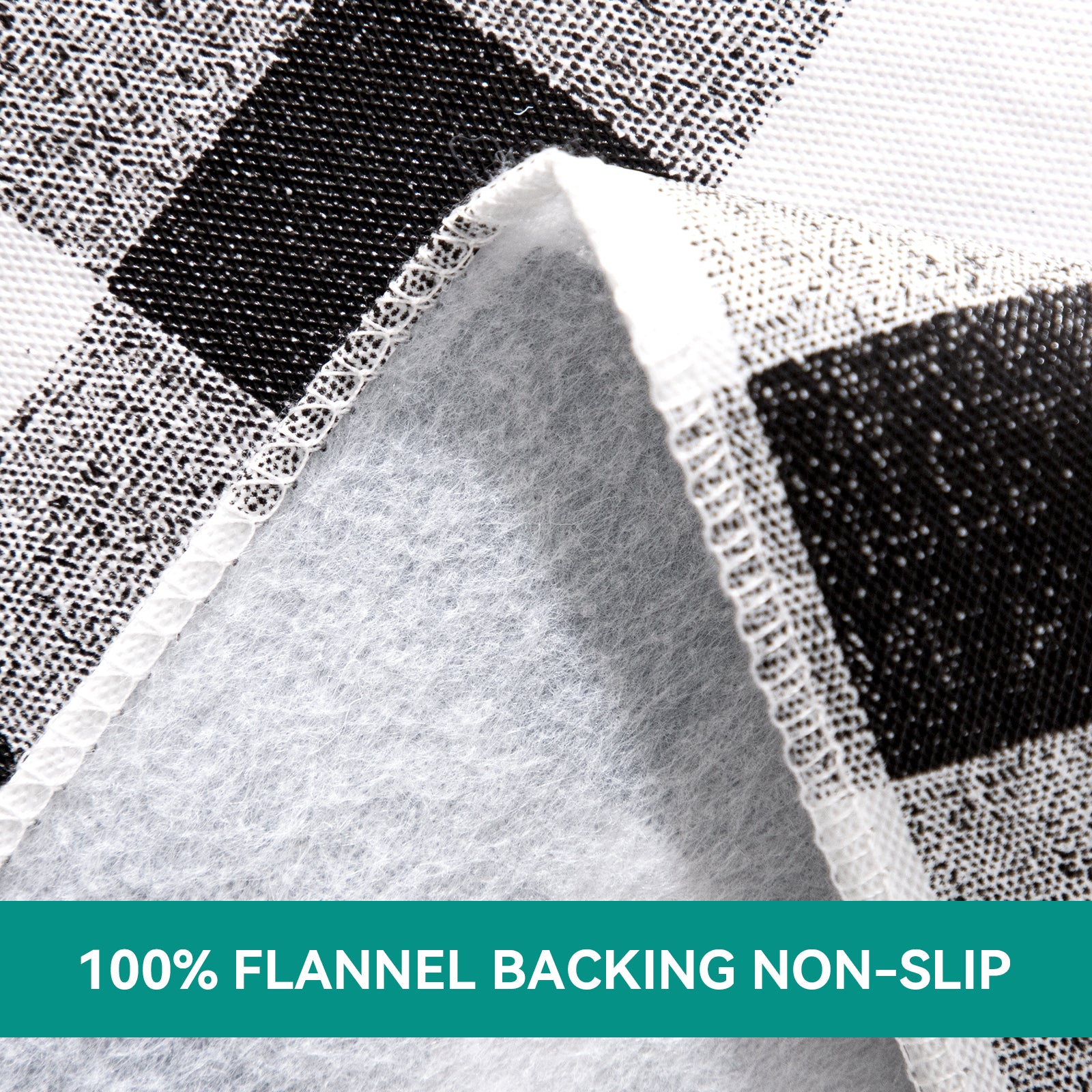 RAY STAR Black Tablecloth With Flannel Backing Round and Rectangle