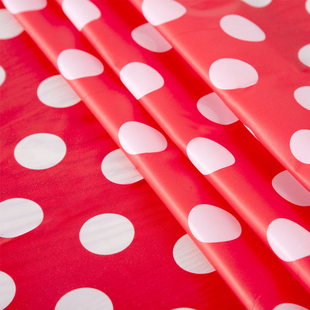 RAY STAR PEVA Disposable Plastic Tablecloth Set of 4