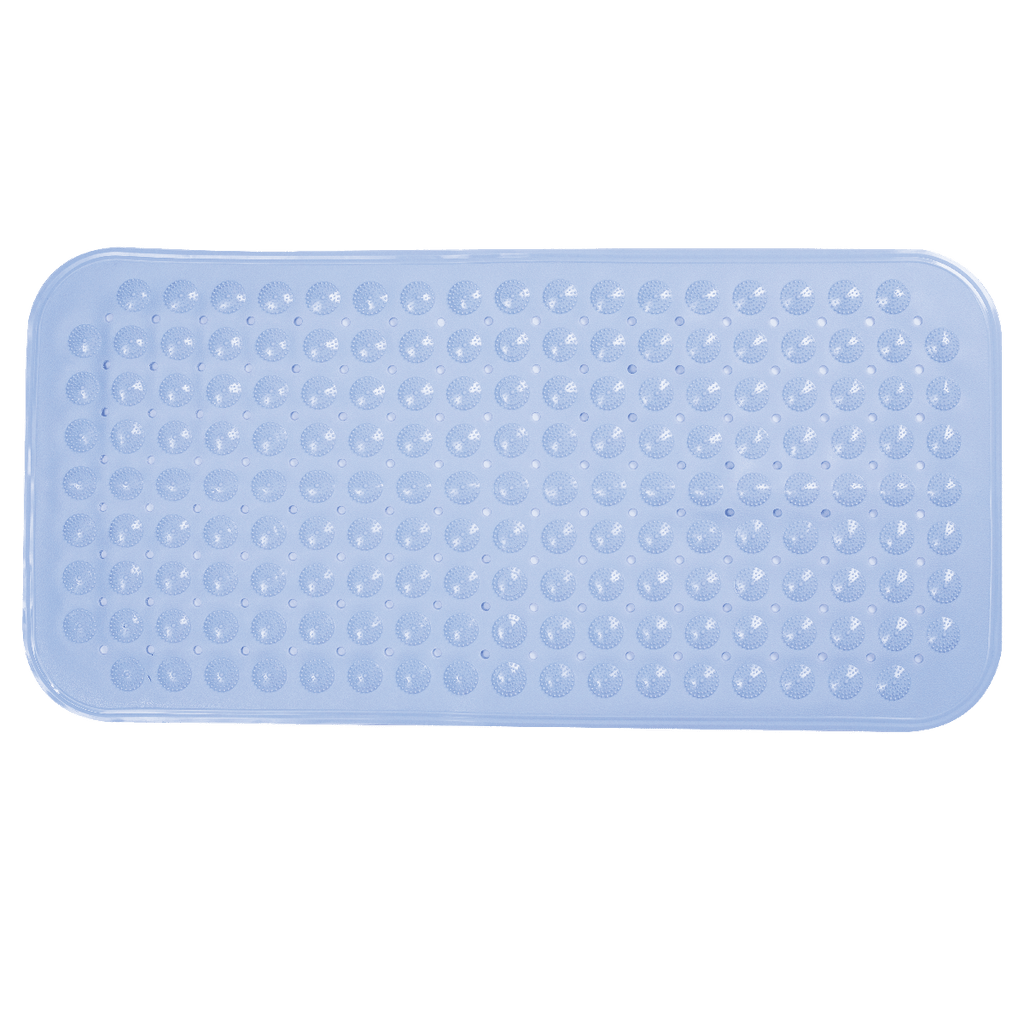 RAY STAR Non-Slip Bathtub Mat Blue 15.7''X32.2''