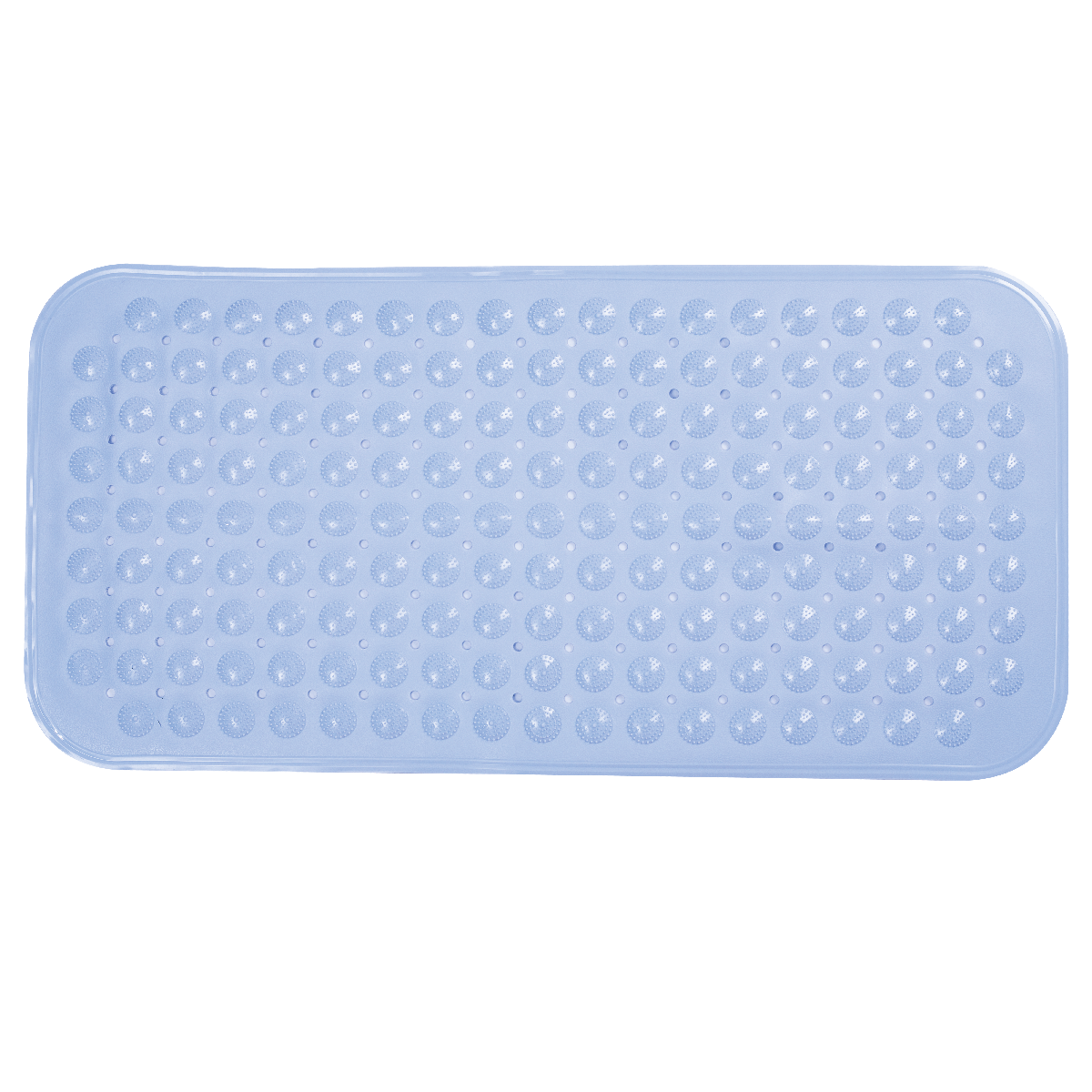 RAY STAR Non-Slip Bathtub Mat Blue 15.7''X32.2''