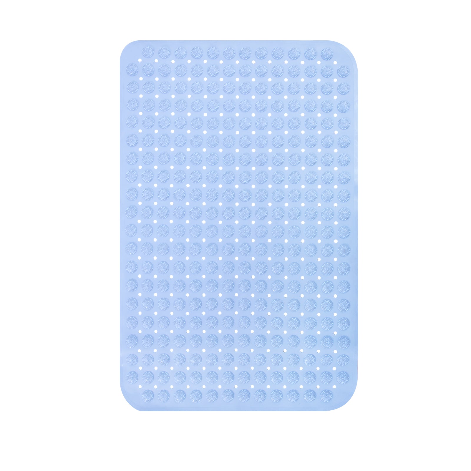 RAY STAR Non-Slip Bathtub Mat Blue 22.4''X35.4''