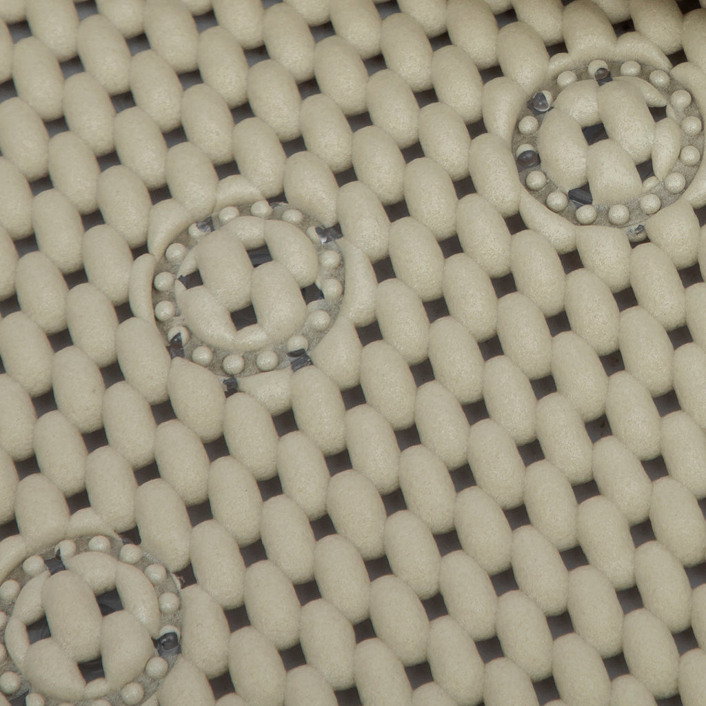 RAY STAR 17''X36''Light coffee color Non Slip, Soft Foam Bathtub Mats Bath Mat with Drain Holes, Suction Cups
