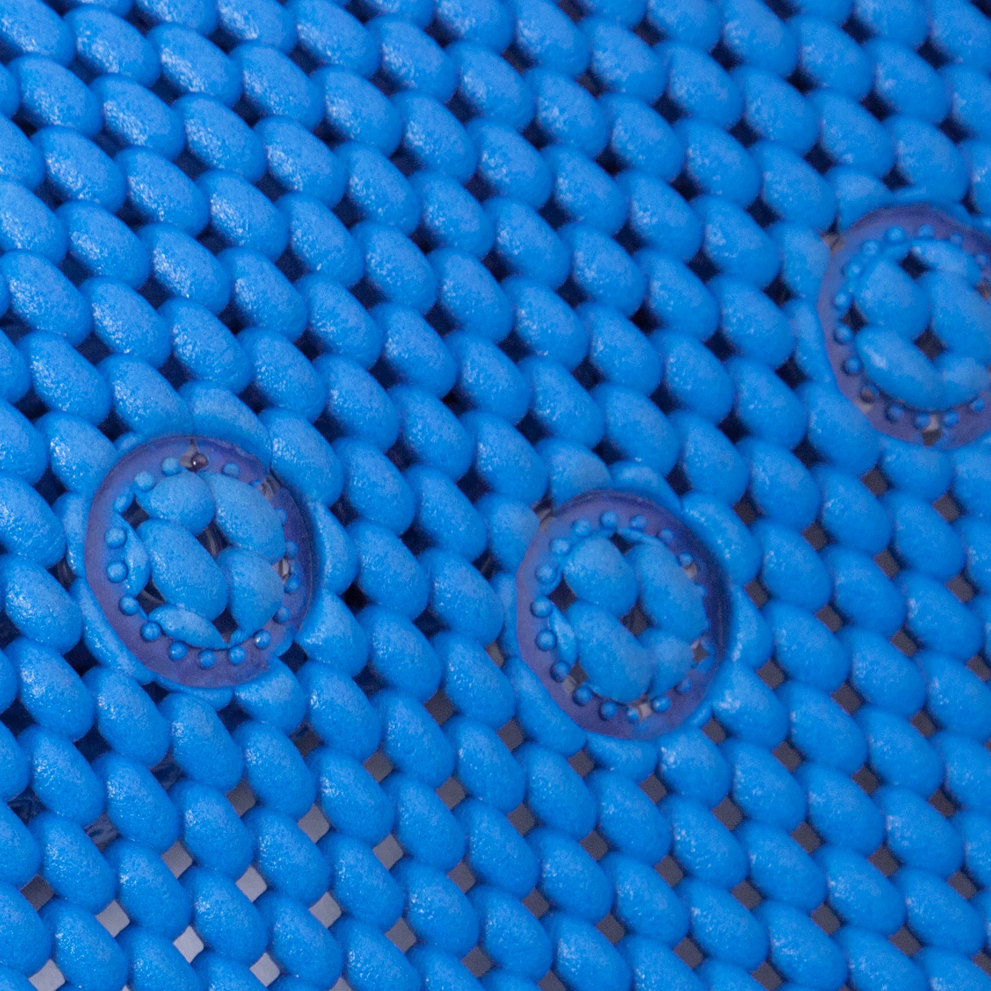 RAY STAR 17''X36'' Navy Blue Non Slip, Soft Foam Bathtub Mats Bath Mat with Drain Holes, Suction Cups