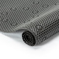 RAY STAR 17''X36'' Black Non Slip, Soft Foam Bathtub Mats Bath Mat with Drain Holes, Suction Cups