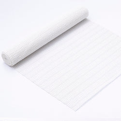 RAY STAR White Drawer and Shelf Liner, Strong Grip, Non Adhesive Easiest Install Mat, for Kitchen Cabinets, Drawers, Cupboards and Bathroom Shelves