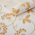 RAY STAR Grip Shelf Liner Non Adhesive, Easy Clean Kitchen Drawer, Cabinet, Cupboard Dresser Protector Cover（Yellow flower branch)