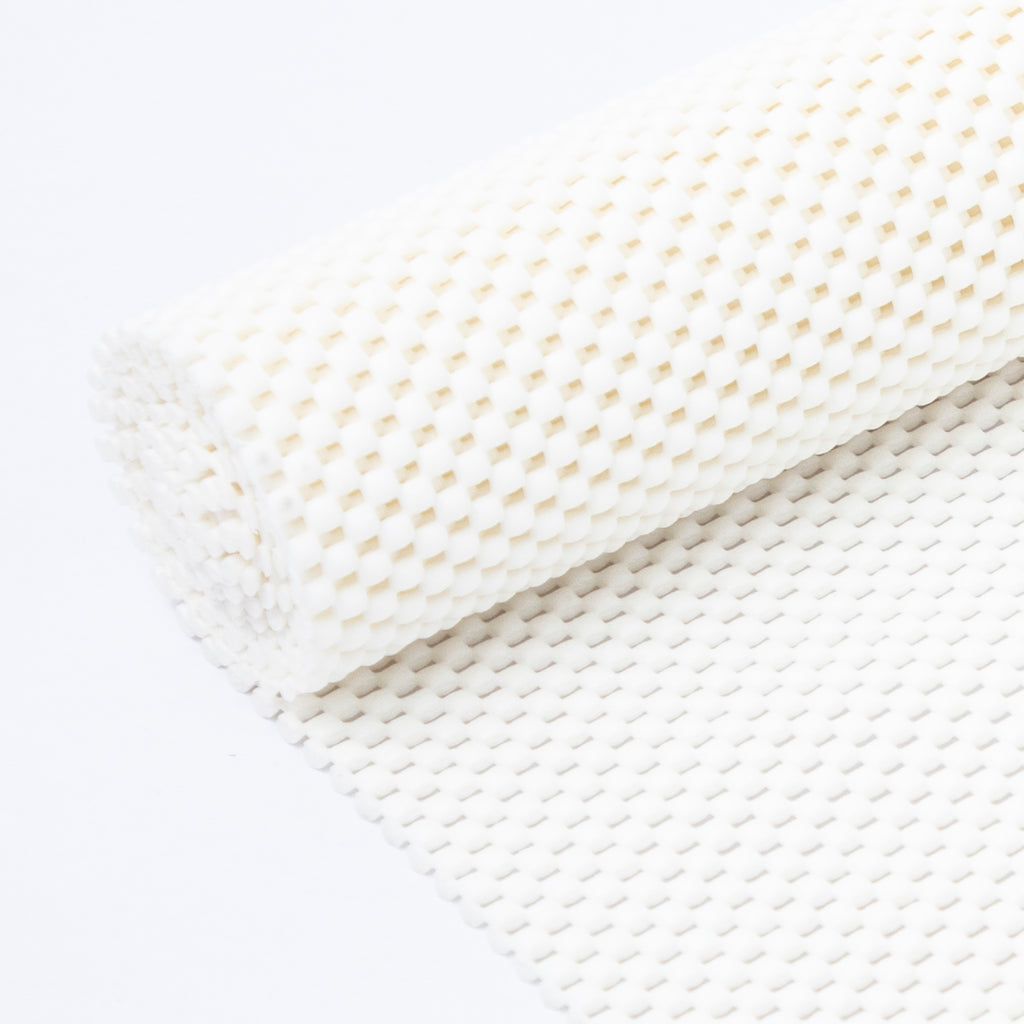 RAY STAR Premium White Drawer and Shelf Liner, Strong Grip, Non Adhesive Easiest Install Mat, for Kitchen Cabinets, Drawers, Cupboards and Bathroom Shelves
