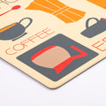 Vinyl Foam Kitchen Mat with Cute Teapot Design