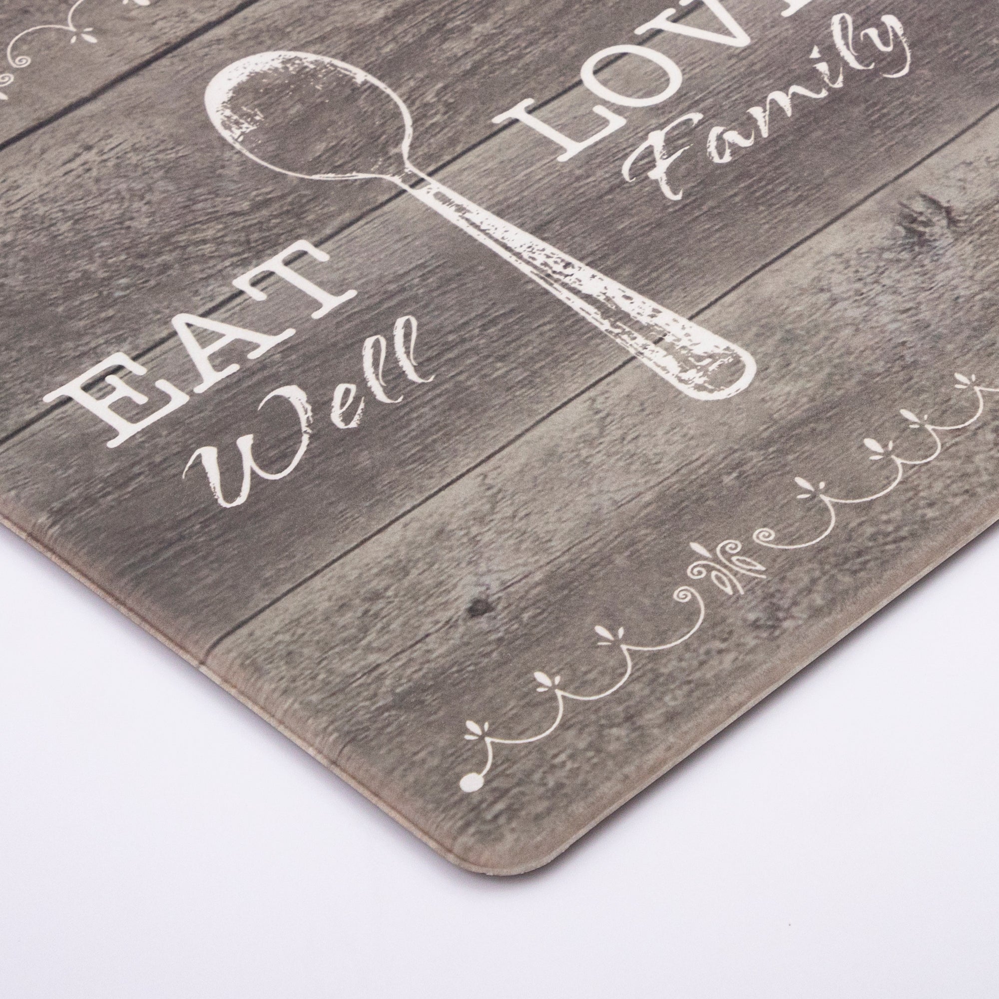 Vinyl Foam Kitchen Mat with Elegant Dining Design