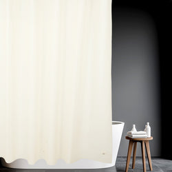 RAY STAR 70''X72'' Light Yellow PEVA Shower Curtain Liner 12 Hooks Heavy Duty Odorless Eco-Friendly
