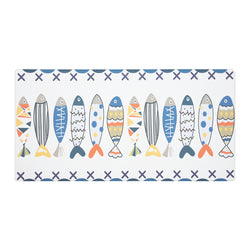 Vinyl Foam Kitchen Mat with Cute Fish Design Multiple sizes