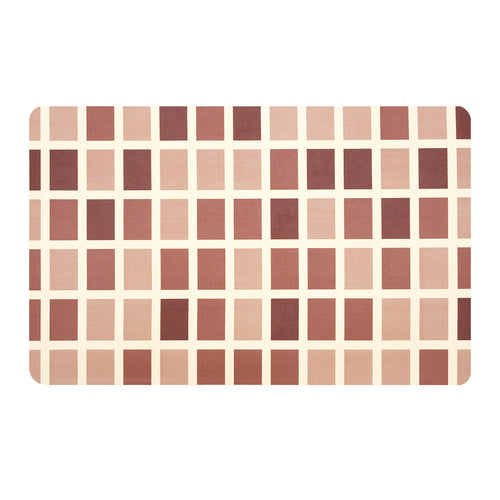 20''X30'' Vinyl Foam Kitchen Mat with Checkered Design