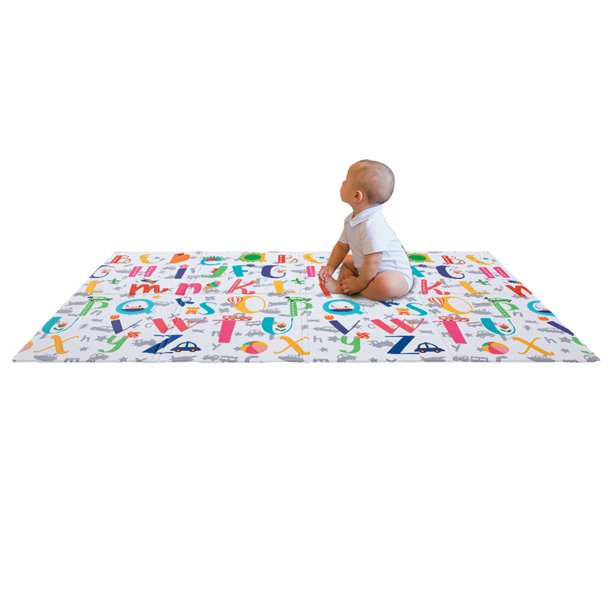 RAY STAR Alphabet Design Foldable Baby Play Mat with Extra Cushion Indoor Activity Mat Foldable Climbing Mat