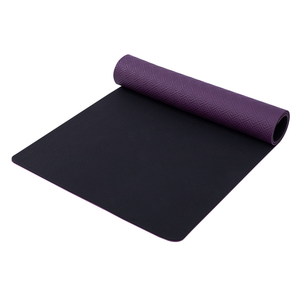 RAY STAR 7mm Premium High Density Peach Purple 3D Yoga Mat Double Layer Anti-Tear High-resilient Slip-resistant Surface