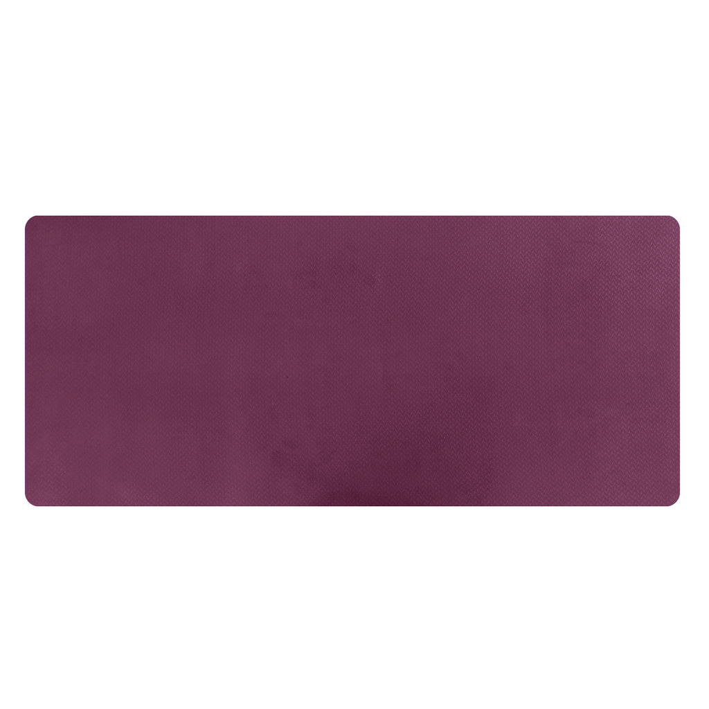 RAY STAR 6mm Double Layer Pink TPE Yoga Mat for Premium Pilates Fitness Exercise Mat High Density Anti-Tear Sweat-Proof