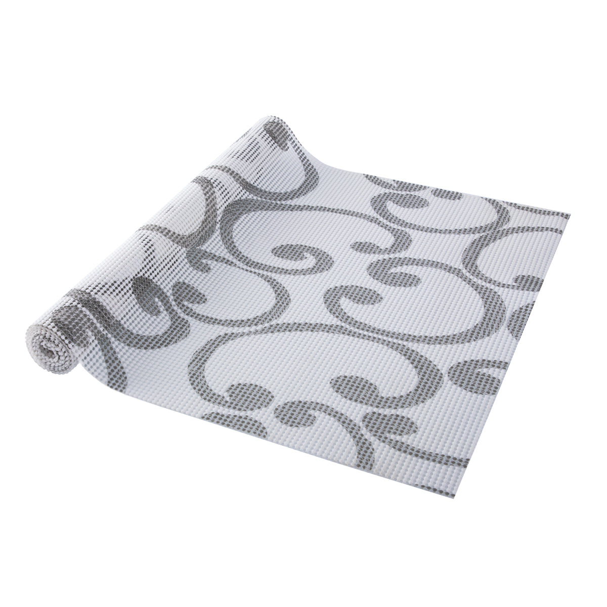 RAY STAR Rings Design Drawer and Shelf Liner, Strong Grip, Non Adhesive Easiest Install Mat for Kitchen Cabinets, Drawers, Cupboards and Bathroom Shelves