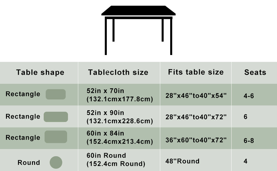 RAY STAR Vinyl Blue Checker Tablecloth With Flannel Backing Round and Rectangle