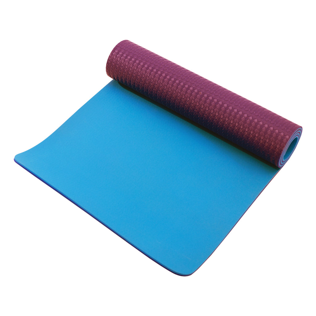 RAY STAR 7mm Premium High Density Light Purple 3D Yoga Mat Anti-Tear High-resilient Slip-resistant Surface