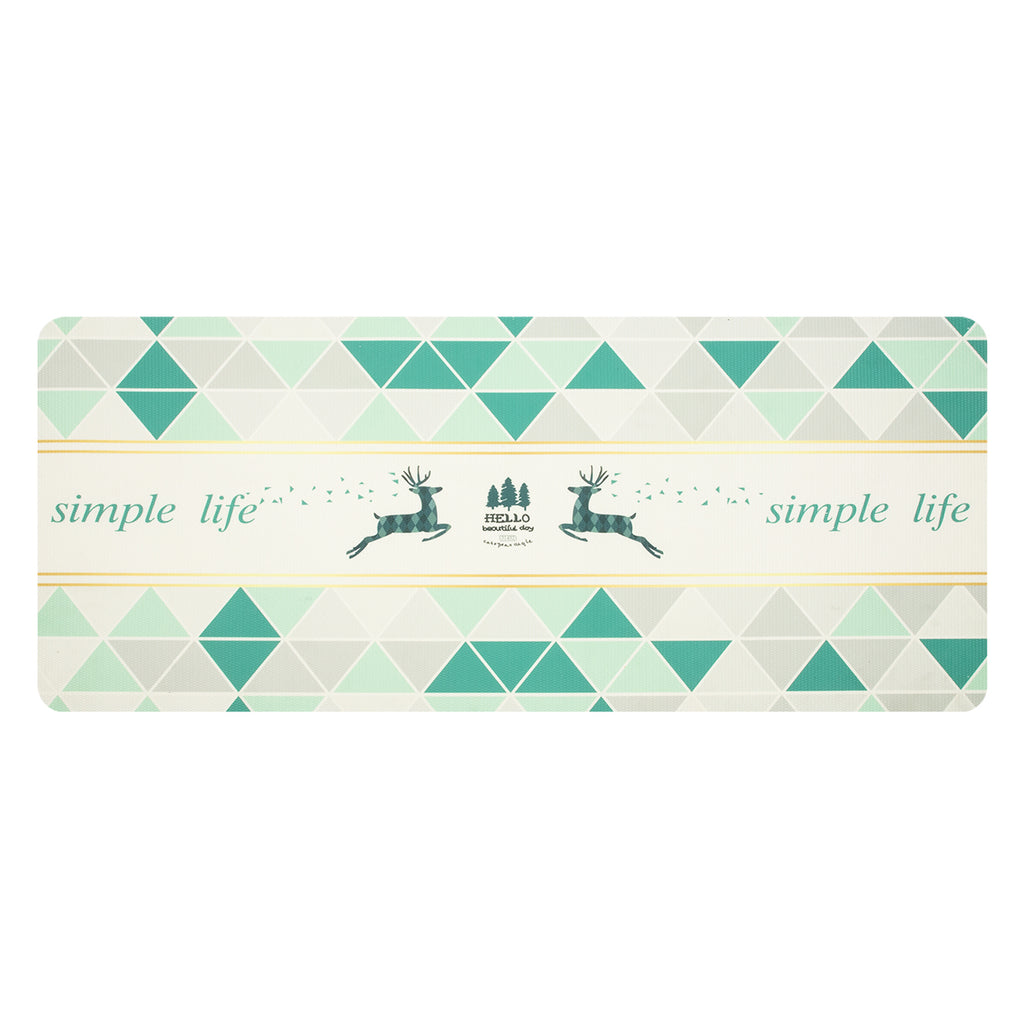 RAY STAR Simple & Life Design Non-slip Vinyl Rugs High Density Cushion Extra Comfort